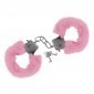 Shots Toys Furry Handcuffs - Pink
